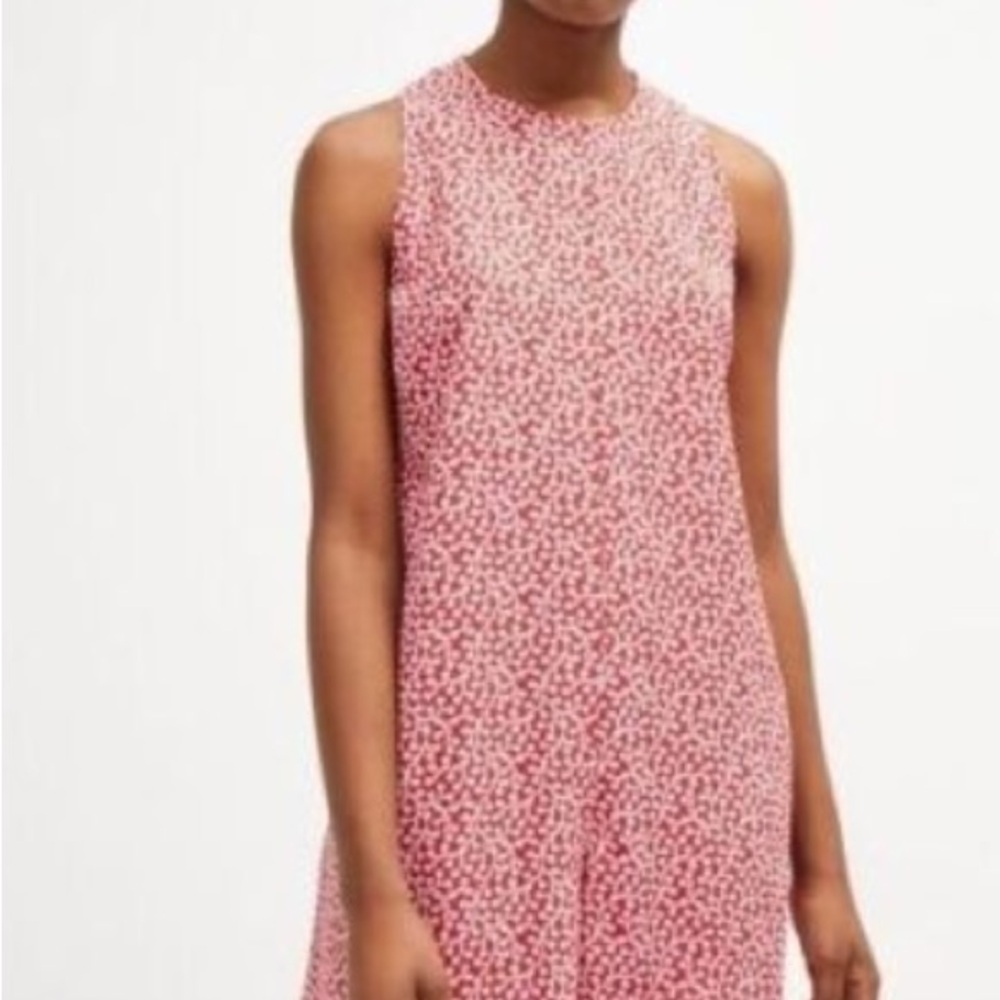 FRENCH CONNECTION Women's Elao Evening Dew Romper Playsuit Sz 4 - Shanghai Red